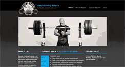 Desktop Screenshot of musclebuildingscience.com